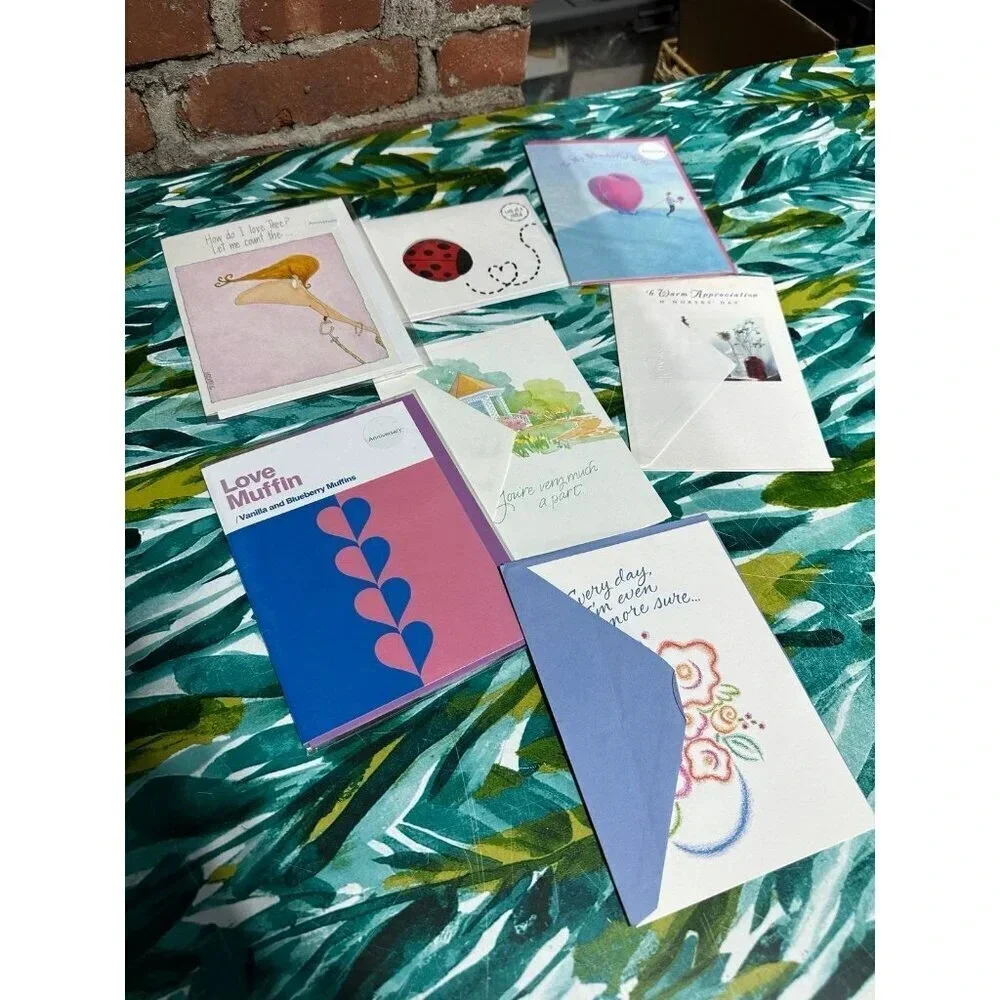 7 NEW Greeting Cards